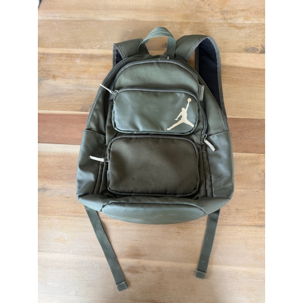 Jordan Men's Olive Green Backpack One Size